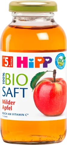 Bio Saft Milder Apfel nach 4. Monat von HIPP
