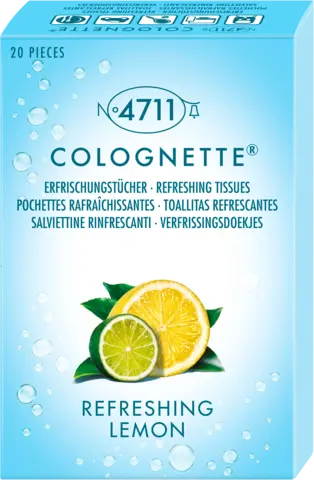Colognette Erfrischungstücher Refreshing Lemon von 4711