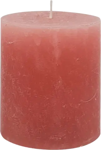 Rustik Stumpe altrosa 80 x 68 mm von DIV.SAISONMARKEN