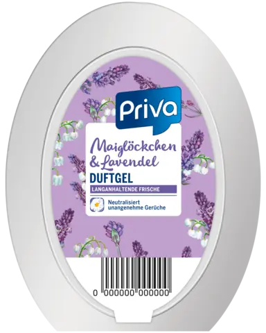 Maiglöckchen & Lavendel Duftgel von PRIVA