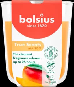 Duftkerze Mango orange von BOLSIUS