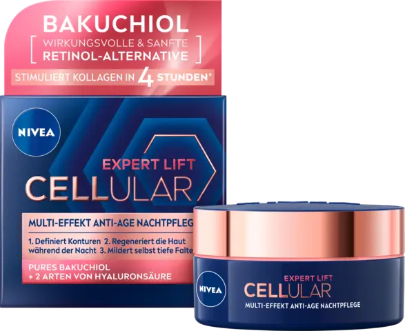 Expert Lift Cellular Multi-Effekt Anti-Age Nachtpflege von NIVEA