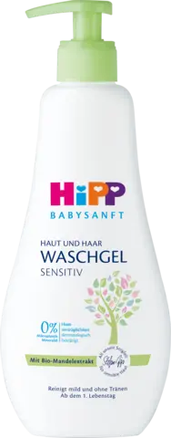 Babysanft Haut & Haar Waschgel Sensitiv von HIPP