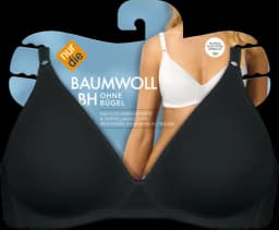 Baumwolle Schwarz Gr. 95B von NUR DIE