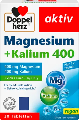 Magnesium + Kalium 400 von DOPPELHERZ