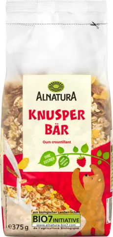 Bio Knusper Bär Müsli von ALNATURA