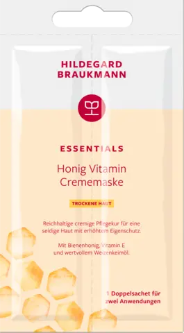 Essentials Honig Vitamin Crememaske von BRAUKMANN