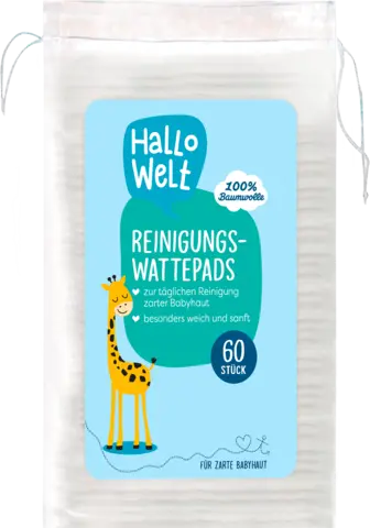 Reinigungswattepads von HALLO WELT