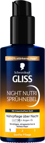 Spülung Night Nutri Sprühnebel von GLISS KUR
