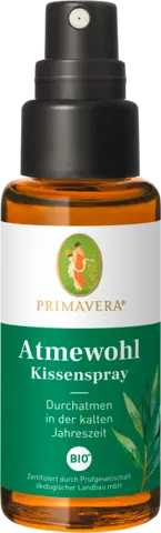 Bio Kissenspray Atmewohl von PRIMAVERA