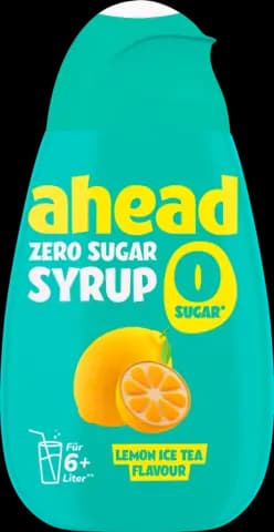 Lemon Ice Tea Zero Sugar Sirup von AHEAD