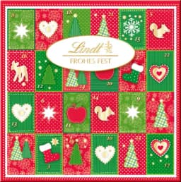 Frohes Fest Tischkalender von LINDT