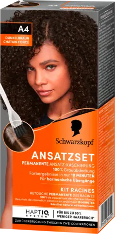 Ansatzset A4 Dunkelbraun von SCHWARZKOPF