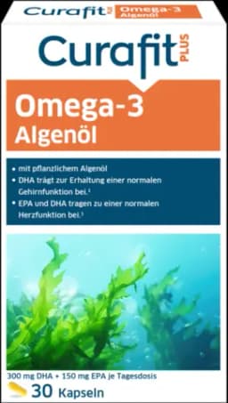Omega-3 Algenöl von CURAFIT PLUS