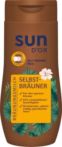 Selbstbräunungsmilch von SUN D'OR