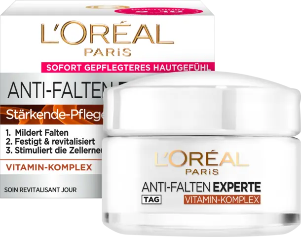 Anti-Falten Experte Feuchtigkeitspflege Tag von LOREAL