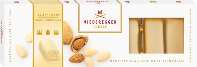 Marzipan Klassiker Ohne Schokolade von NIEDEREGGER
