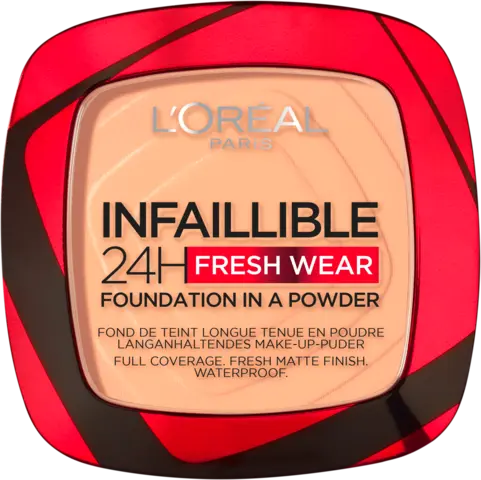 Infaillible 24H Fresh Wear Make-Up-Puder 40 Cashmere von L'OREAL PARIS