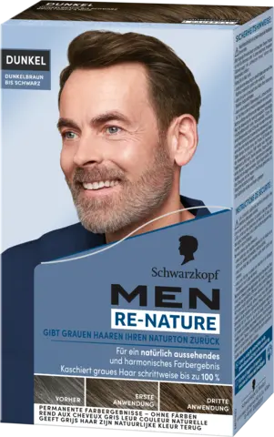 Men Re-Nature Re-Pigmentierung dunkel Stufe 0 von RE-NATURE