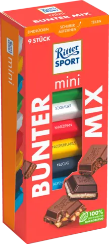 Mini Bunter Mix Turm von RITTER SPORT