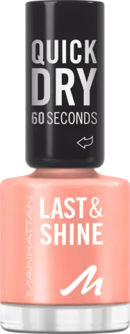 Last & Shine Nagellack 112 almost apricot von MANHATTAN