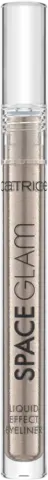 Space Glam Liquid Effect Eyeliner Moonstone Metallic 010 von CATRICE