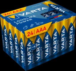 Alkaline Batterien. von VARTA