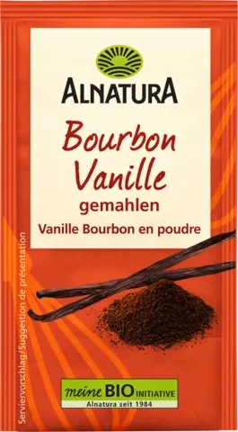 Bio Bourbon Vanille gemahlen von ALNATURA