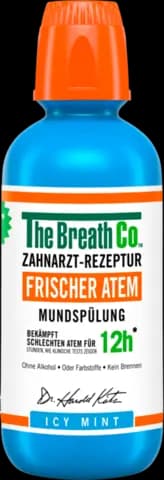 The Breath Co.Frischer Atem Mundspülung Icy Mint 500ml von THE BREATH CO