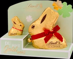Goldhase Gold Wert groß&klein von LINDT