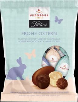 Praliné Eier, Beutel von NIEDEREGGER