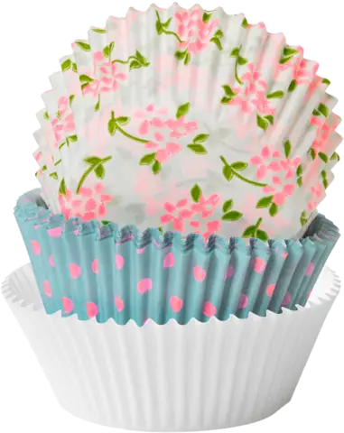 Backförmchen Sweet Roses 35 x 55 mm von DUNI