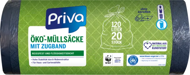 Recycling Müllsack 120L von PRIVA