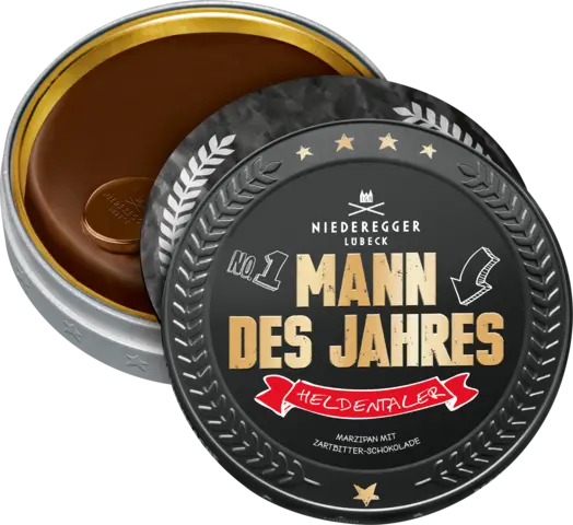 Marzipan-Torte Mann des Jahres Heldentaler von NIEDEREGGER
