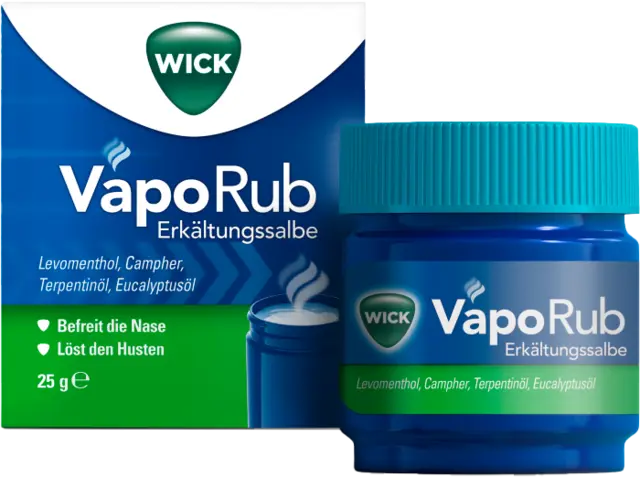 VapoRub Erkältungssalbe von WICK