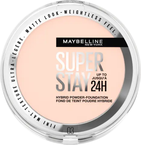Super Stay Hybrides Puder Make-Up Nr. 03 von MAYBELLINE NEW YORK