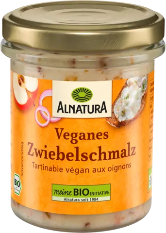 Bio veganes Zwiebelschmalz von ALNATURA