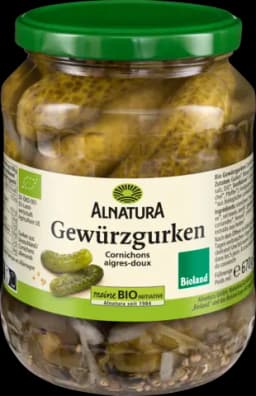 Gewürzgurken von ALNATURA