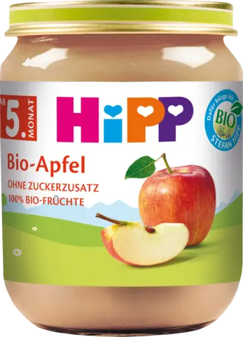 Bio Apfel ab 5. Monat von HIPP
