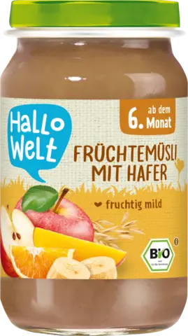 Früchtemüsli mit Hafer von HALLO WELT