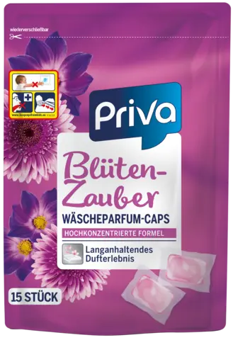 Wäscheparfüm Caps - Blüten-Zauber von PRIVA