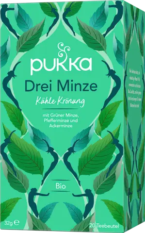 Bio Drei Minze Tee von PUKKA