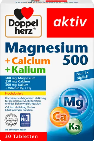 Magnesium 500 von DOPPELHERZ