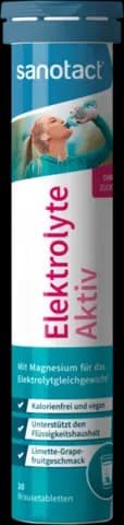 Elektrolyte Aktiv Brausetabletten von SANOTACT