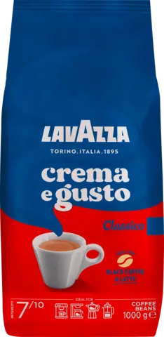 Crema e Gusto Classico Espresso Kaffeebohnen von LAVAZZA