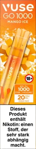 Vuse Go 1000 Mango Ice 20mg 2ml von VUSE