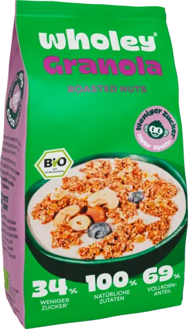 Bio Granola Roasted Nuts von WHOLEY