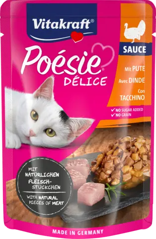 Poésie Délice Sauce & Pute von VITAKRAFT