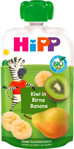 Bio Hippis Kiwi in Birne-Banane ab 1 Jahr von HIPP