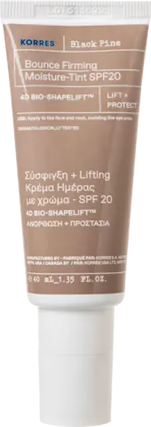 Black Pine 4D Straffende Feuchtigkeitscreme getönt SPF 20 von KORRES